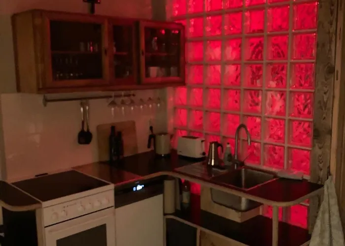 Apartmán In Schoener Atelierwohnung Mit Gartenblick Drážďany